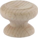 Starx knop Beuken Hout Rond, 30 mm