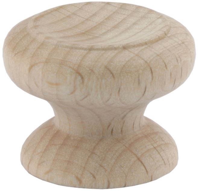 Starx knop Beuken Hout Rond, 30 mm