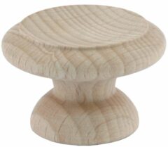 Starx knop Beuken Hout Rond, 40 mm