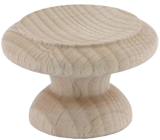 Starx knop Beuken Hout Rond, 40 mm