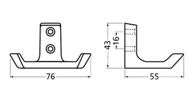 Starx jashaak Recht Dubbel aluminium F1 - Afbeelding 2
