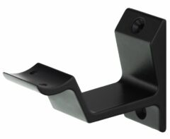 Starx leuninghouder opschroevend hol zwart