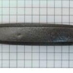 Greep ijzer blank lak 148 mm