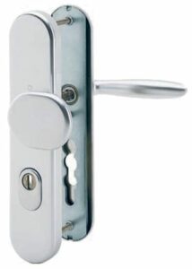 Hoppe veiligheidsbeslag PC85 SKG3 met kerntrekbeveiliging knop/kruk