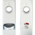 Hoppe Renovatieschild WC72/8 mm Aluminium F1