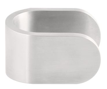 Voordeurknop Vast FOLD TB200V Mat RVS