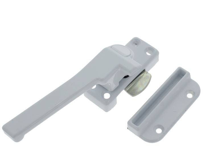 Starx raamsluiting links met nok en knop Wit