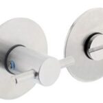 WC-sluiting 5 mm Renovatie Zelfklevend Rond Plat 55x2 mm RVS