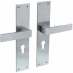 Deurkruk Amsterdam Met Renovatieschild PC72 RVS