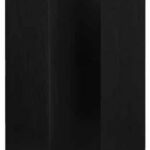 Schuifdeurkom SQUARE LSQ150 150X75X2 MM Mat Zwart