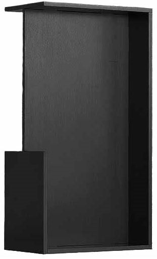 Schuifdeur-/Inlaatkom LSQ160A38 Deurdikte 38 mm Mat Zwart