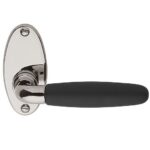 Deurkruk Timeless 1931MRO Glans Nikkel/Ebbenhout