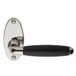 Deurkruk Timeless 1932MRO Glans Nikkel/Ebbenhout