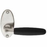 Deurkruk Timeless 1931MRO Mat Nikkel/Ebbenhout