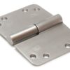 DX SKG3 Kogelstift paumelle ronde hoek 125x89 mm rechts rvs