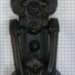 Deurklopper ijzer zwart