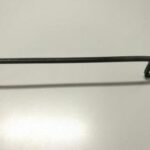 Handdoekrek 54 cm ijzer blank (gelakt)