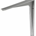 Plankdrager Herakles Aluminium Zilver 290x240 mm