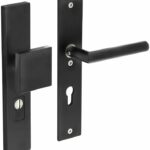 Intersteel SKG3 Veiligheidsbeslag PC72 Rechthoekig greep/kruk Zwart