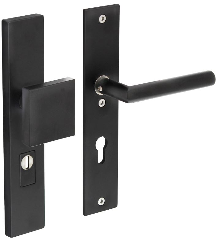 Intersteel SKG3 Veiligheidsbeslag PC72 Rechthoekig greep/kruk Zwart