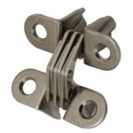 Scharnier SOSS 303 NP 13x038 mm deurdikte ca. 17 mm zamac vernikkeld