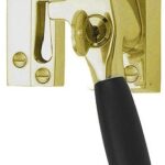 Raamsluiting TIMELESS RBA-1934 Rechts Messing Ongelakt/Ebbenhout