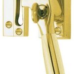 Raamsluiting TIMELESS RBA-UNI Rechts Messing Ongelakt