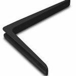 Plankdrager Aluminium Zwart Gelakt 100x150 mm