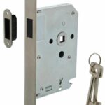 Intersteel Magneet Klavier Dag en Nachtslot Met RVS Voorplaat 20X175 mm