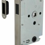 Intersteel Magneet Badkamer/Toilet slot 63/8mm Met RVS Voorplaat 20X175 mm