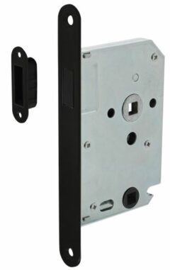 Intersteel Magneet Badkamer/Toilet slot 63/8mm Met Zwarte Voorplaat 20X175 mm