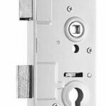 Nemef cilinder insteekslot 549 Afgeronde Voorplaat