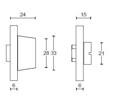 Toiletgarnituur BASICS LBWC50 mat zwart - Afbeelding 3