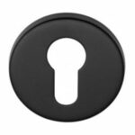 Cilinderplaatje BASIC LBY50 6 mm Mat Zwart