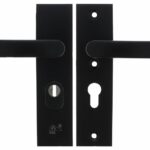 Starx veiligheidsbeslag kortschild PC55 SKG3 met kerntrekbeveiliging kruk/kruk Zwart