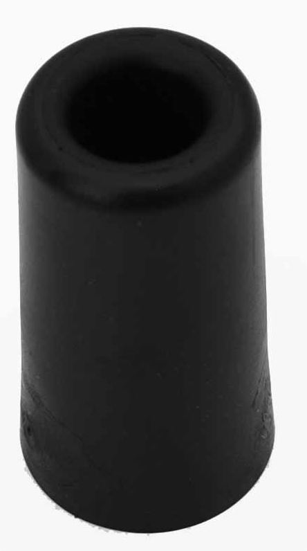 Starx Deurstopper Rubber Zwart 75 mm