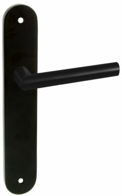 Deurkruk London op schild Blind Zwart