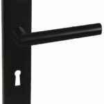 Deurkruk London op schild SL56 Zwart