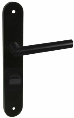 Deurkruk Londen op schild WC63 Zwart
