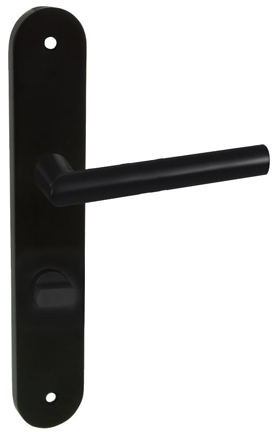 Deurkruk Londen op schild WC63 Zwart