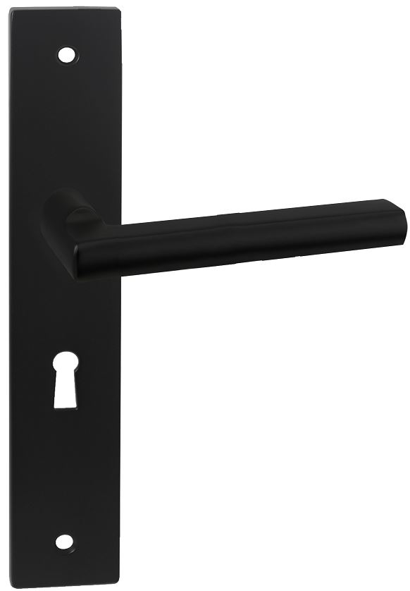 Deurkruk Redhill op Vierkant schild SL56 Zwart