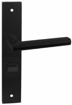 Deurkruk Redhill op Vierkant schild WC63 Zwart