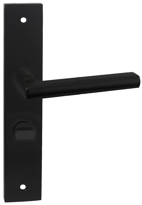 Deurkruk Redhill op Vierkant schild WC63 Zwart