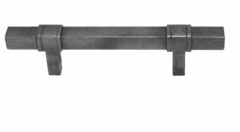 Greep ijzer grijs 96 mm