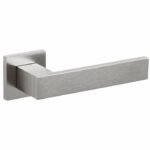 Olivari deurkruk Diana op rozet rvs mat titaan PVD