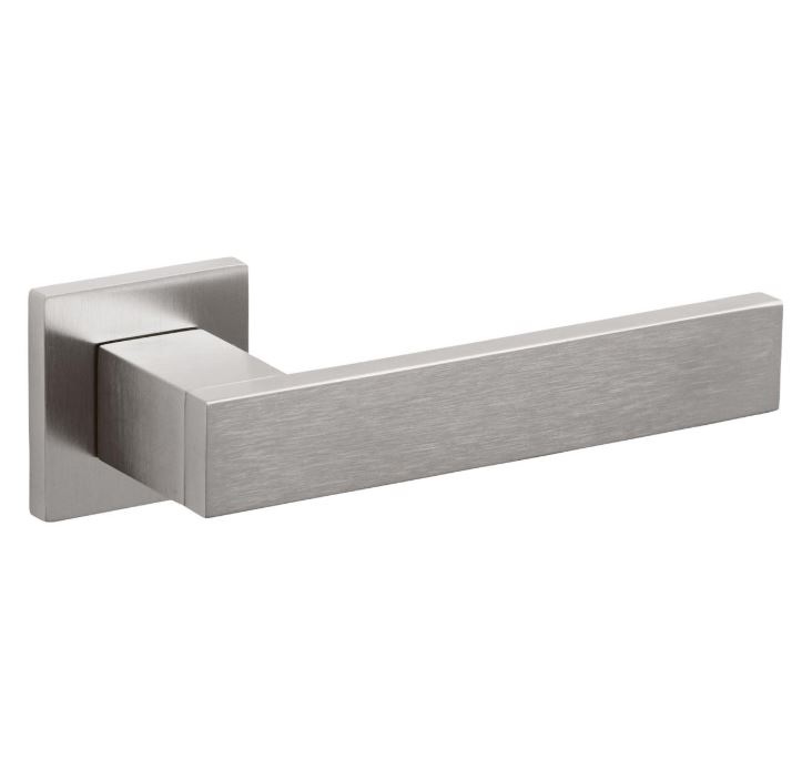 Olivari deurkruk Diana op rozet rvs mat titaan PVD