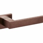 Olivari deurkruk Diana op rozet brons mat titaan PVD