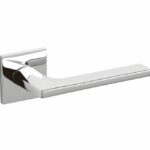 Olivari deurkruk Lotus Q op rozet chroom