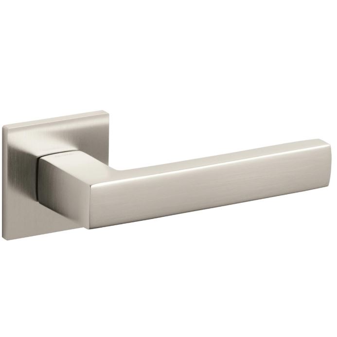 Olivari deurkruk Planet Q op rozet nikkel mat titaan PVD