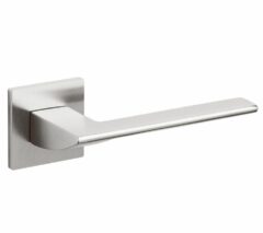 Olivari deurkruk Trend op rozet rvs mat titaan PVD